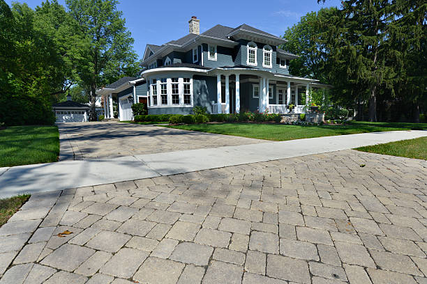 Residential Paver Driveway in Martin, SD